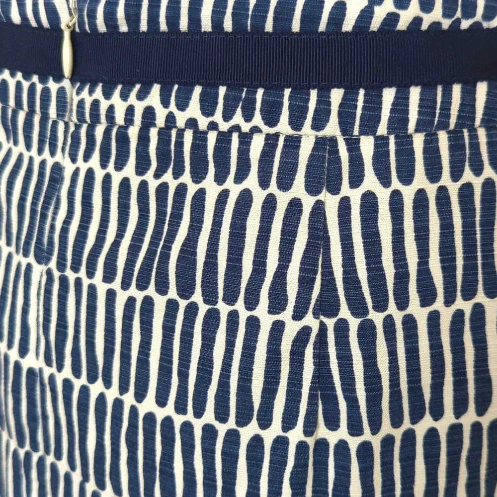 Boden Navy and white Pencil Skirt - Picture 4 of 5